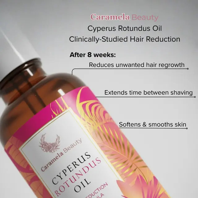 Cyperus Rotundus Oil for Natural Hair Reduction